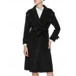 L240 Custom Made to order Wool blend Lapel Belted Casual Thick Wool Trench Coat Regular Size XS S M L XL & Plus size 1x-10x (SZ16-52)