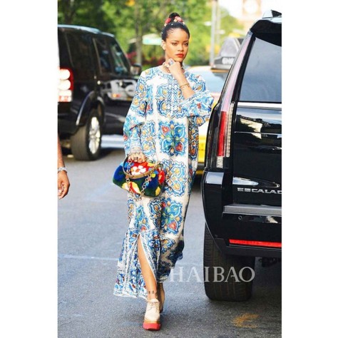 L597 Custom Made to order Polyester Crew Neck Long Sleeve printed Shift Dress Regular Size XS S M L XL & Plus size 1x-10x (SZ16-52)