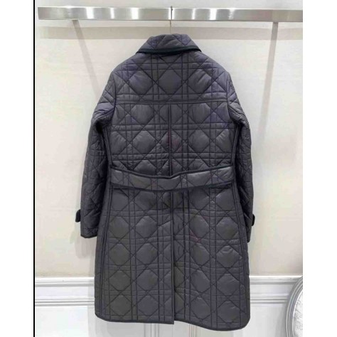 L895 Custom Made to order Polyester Women's Warmth Quilted Mid-Length Coat New Regular Size XS S M L XL & Plus size 1x-10x (SZ16-52)